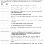 50 The Us Constitution Worksheet In 2020 Teaching Constitution