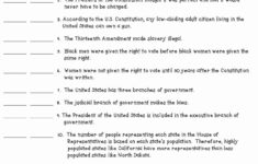 50 The Us Constitution Worksheet In 2020 Teaching Constitution