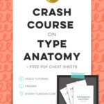 A Colorful Crash Course In Type Anatomy Every Tuesday Type Anatomy