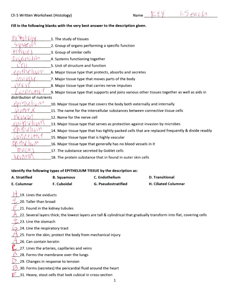 Anatomy And Physiology Coloring Workbook Answer Key Best Of Coloring