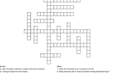 Anatomy And Physiology Crossword WordMint