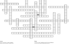 Anatomy Crossword Puzzles Printable Printable Crossword Puzzles