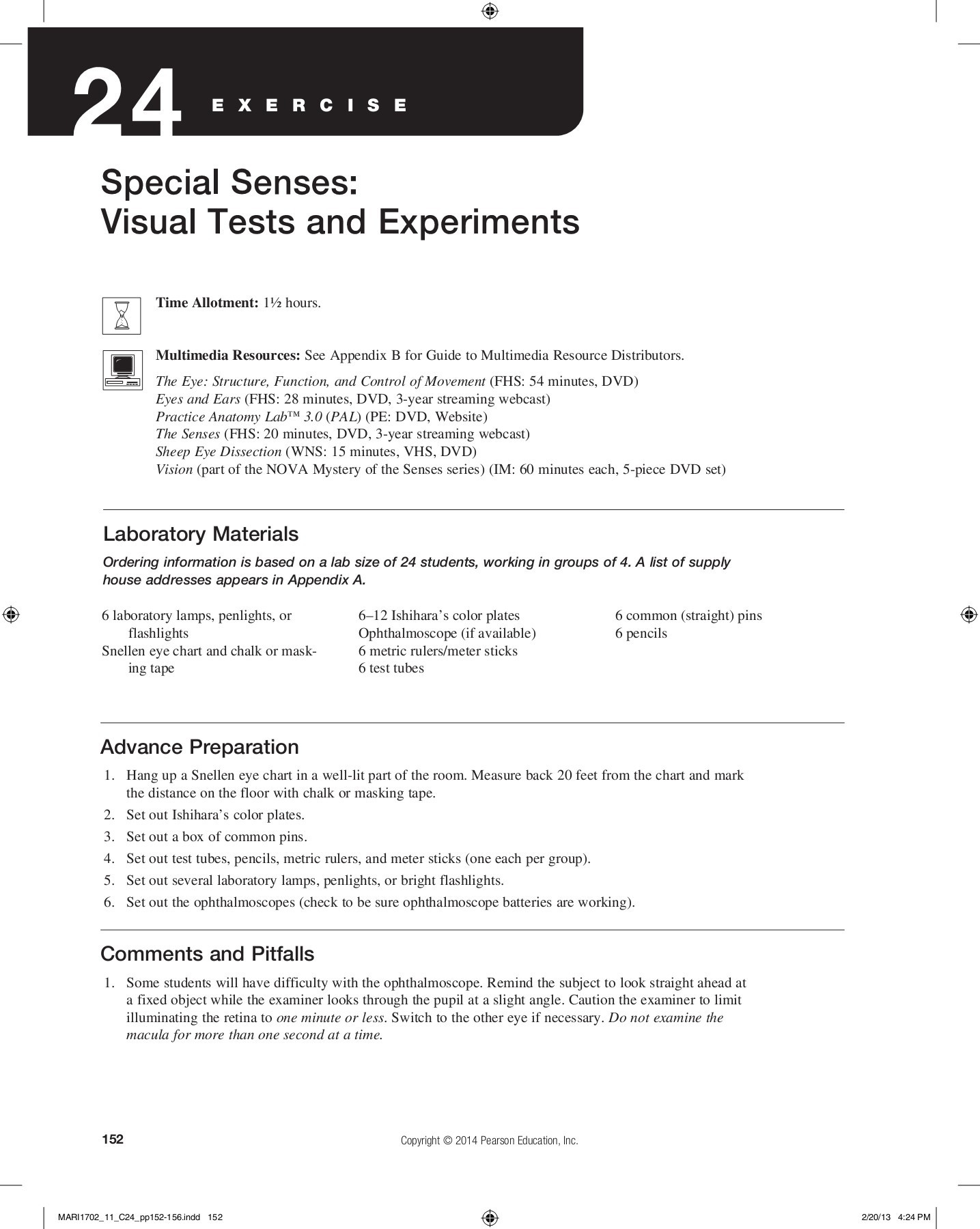 Chapter 10 Special Senses Worksheet Answers Worksheet List
