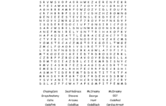 Greys Anatomy Word Search WordMint