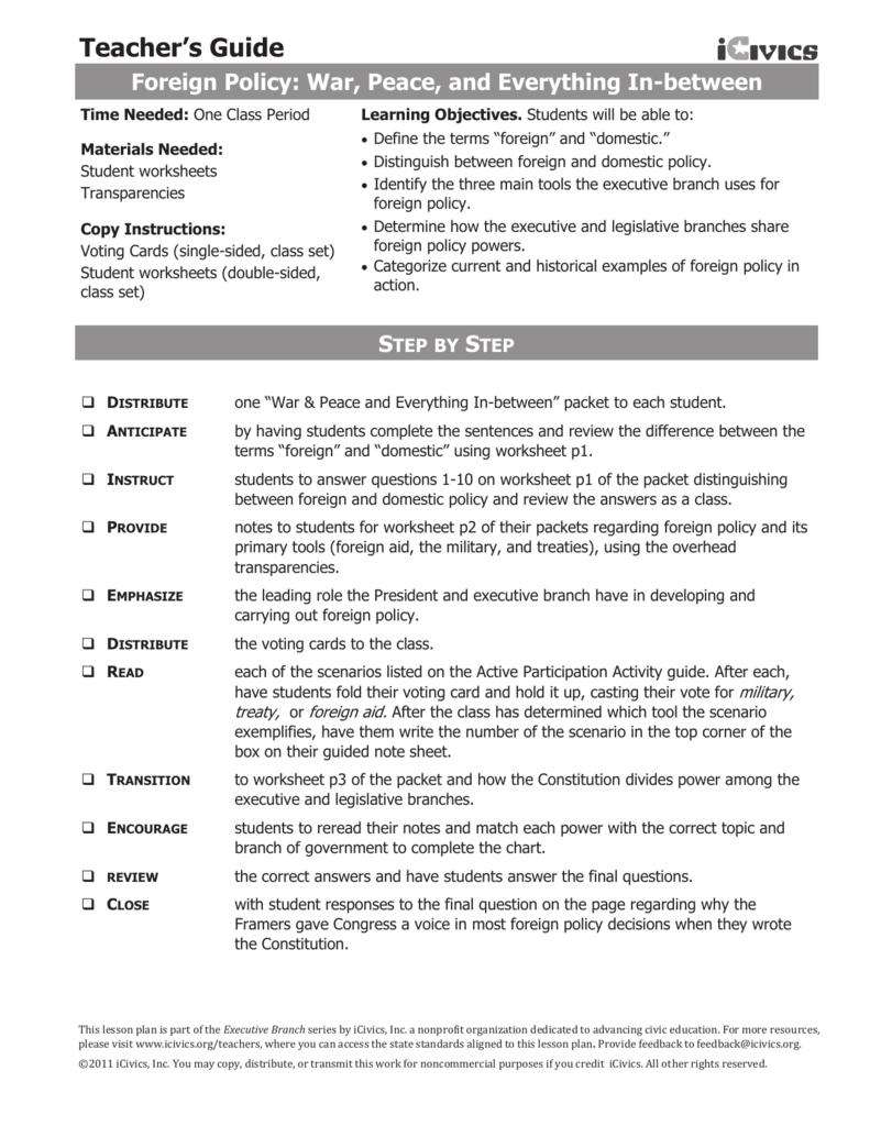 Icivics Anatomy Of The Constitution Worksheet P 2 Answer Key Anatomy 