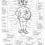 My Body 2 Tasks Human Body Worksheets Body Systems Middle School