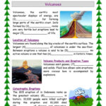 Parts Of Volcano Worksheet Worksheets For All Worksheets Samples