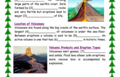 Parts Of Volcano Worksheet Worksheets For All Worksheets Samples