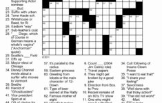 Printable Crossword Puzzles Easy Adults Printable Crossword Puzzles