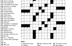 Printable Grey s Anatomy Crossword Puzzles Printable Crossword Puzzles
