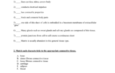 Tissue Matching Worksheet