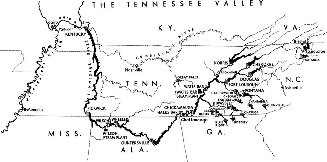 US 51 The Tennessee Valley Authority TVA Mr Freeman s U S History